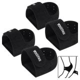 Plantar Fasciitis Gel Heel Protectors, Heel Cups for Women Men Heels Spur Pain Relief, Heel Inserts Pads for Achilles Tendonitis Dry Cracked Heel Support Cushion(Small, Large 1 Pair Each)