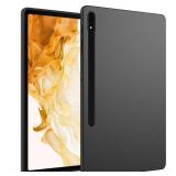 Galaxy Tab S8 Plus (2022),Galaxy Tab S7 Plus Case (2020), Thin and Soft Tablet Protective Cover for Samsung Galaxy Tab S8 Plus/S7 FE/S7 Plus/ S8+/ S7+ 12.4 Inch, Black - Retail: $10