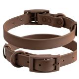 Kidding Pets Waterproof Dog Collar, Anti-Odor Adjustable Heavy Duty Dog Collar with Wear-Resisting Coated Metal Buckle, Stronger Than Leather for Small, Medium, Large Dogs - Retail: $7