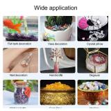 ideayard Rose Quartz Crystal Chips 1lb Natural Irregular Shaped Crushed Quartz Stone Healing Stones Home and Office Desktop Decorative
