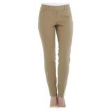 SATINATO Womenâs Khaki Dress Pants Work Straight Leggings Skinny Trousers with Pockets Casual Business Office 4 - Retail: $33