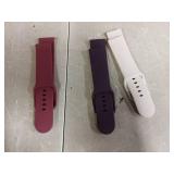 AK Bands Compatible with Samsung Galaxy Watch Active 2 Band 40mm 44mm / Galaxy Watch Active, 20mm Soft Silicone Strap Replacement Sport Wristbands for Galaxy Watch 3 41mm / Galaxy Watch 42mm (Starligh