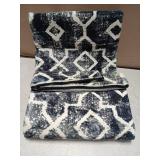 Wonnitar Moroccan Washable Area Rug - Bedroom 3x5 Black Rug Non-Slip Distressed Entry Rug Modern Geometric Trellis Black and White Throw Mat Floor Carpet for Desk Dining Table Dorm (Black,3