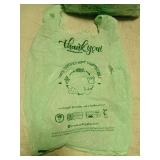 Eco-Friendly Compostable Shopping Bags - Bulk Pack - Retail: $35