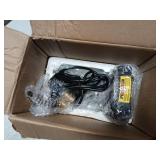 EXTRAUP 115Volt 1/2HP 1500 GPH Heavy Duty High Pressure Cast Iron Casing Water Transfer Utility Pump With Brass Connectors and Suction Strainer - Retail: $100