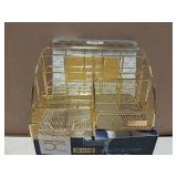 Gold Mesh Desk Organizer with 6 Compartments - Retail: $24