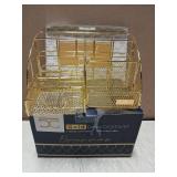 Gold Mesh Desk Organizer with 6 Compartments - Retail: $24
