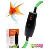 CORISRX 150w/300w/500w in-Line External Heater Aquarium Heater - 150/300/500 WATT 1/2",5/8" (Applied to Both Sizes) (Black 150 Watt 5/8",1/2" Hose) - Retail: $69