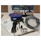 LE LEMATEC Professional Sandblaster Gun Kit: Effortless Surface Prep for DIY Enthusiasts | Versatile, Easy-to-Use Hobby Blaster for Metal & Wood Projects | Transforms Small Jobs - Retail: $71