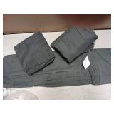 Utopia Bedding Queen Sheet Set Brushed Microfiber Ultra Soft Bed Sheets for Queen Size Bed Set Deep Pocket, Wrinkle & Fade Resistant Includes 1 Fitted, 1 Flat, 2 Pillowcases (Grey)