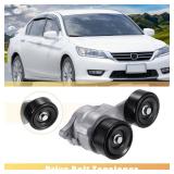 X AUTOHAUX Drive Belt Tensioner Pulley Assembly for Acura MDX RL TL for Honda Accord Odyssey Pilot Ridgeline AC Belt Tension 31170-RCA-A01 31170RCAA01 - Retail: $34