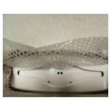 Countertop Multifold Hand Paper Towel Dispenser by Oasis Creations, Single Sheet Dispensing Glossy White