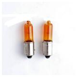 ZMShun 2Pcs Amber BAW9s HY21W 12V 21W Car Turn Signal Lamp Baw9s Auto Bulbs Car Halogen Indicator Brake Fog Reverse Light Bulb BAW9S Amber Car BAW9S Bulb - Retail: $17
