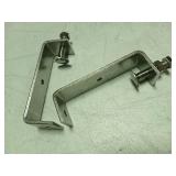 Industrial Steel L-Bracket Support Clamp - Retail: $15