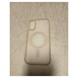 SUPFINE Magnetic for iPhone 16 Case (Compatible with MagSafe) (Military Grade Drop Protection) Slim Translucent Matte Shockproof with Anti-Fingerprint Phone Case,Antique White - Retail: $10