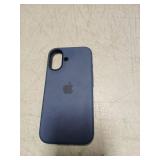 Apple iPhone 16 Silicone Case with MagSafe and Camera Control: Lightweight Phone Case, Wireless Charging Compatible, Smooth Matte Finish; Denim - Retail: $49