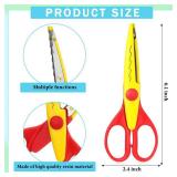 Gilprop Paper Crimper, Pinking Shears, 30 Sheets Butterfly Glossy Thin Inkjet Paper, Double Sided Tape for Crafts Butterfly Birthday Party Supplies for Chip Bag Making - Retail: $18