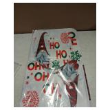 Christmas Gnome Toilet Seat Cover,Floor Mat, And Bath Mat - Retail: $12