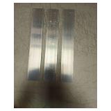 3 Pieces 1/4" (6mm) X 2"(50mm) Square Aluminum Flat BAR 12"(305mm) Long,6061 General Purpose Plate,T6511 Solid New Mill Stock (1/4x2x12inch, 3Pcs) - Retail: $19