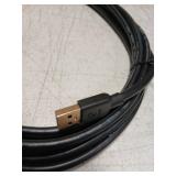 Cable Matters Long Micro USB 3.0 Cable - 15ft, External Hard Drive Cable, USBA to USB Micro B Cord, Compatible with Seagate, LaCie, Toshiba, Samsung, Western Digital/WD External Hard Drive, Black - Re