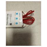 3.5mm to 6.35mm Stereo Audio Cable, JSAUX 6.35mm 1/4" Male to 3.5mm 1/8" Male TRS Bidirectional Stereo Audio Cable Jack 4FT for Guitar, iPod, Laptop, Home Theater Devices, Speaker and Amplifiers-Red -