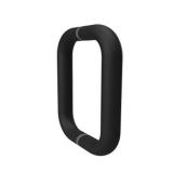 CKB 6" Shower Door Handle, Back to Back Shower Door Pull Compatible with 1/4" to 1/2" Thickness Glass for Glass Shower Doors, Matte Black with 304 Stainless Steel. - Retail: $29