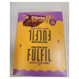 Fulfill Chocolate Peanut Caramel Protein Bars - 12 Count Box - Retail: $24