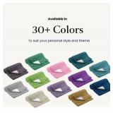 BELADOR Plush Bath Mat Set - 2 Piece Quick-Dry Chenille Bath Mats with Rubber Backing, Absorbent, Washable - 24x17 + 30x20 (Pre Owned)
