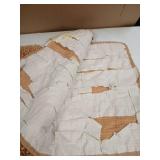 BELADOR Plush Bath Mat Set - 2 Piece Quick-Dry Chenille Bath Mats with Rubber Backing, Absorbent, Washable - 24x17 + 30x20 (Pre Owned)