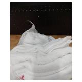 Pack of white towels multi-pack size approximately 53x27 in -