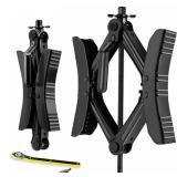 Wankic Camper Wheel Chock X Shaped RV Chocks Stabilizer for Travel Trailer,Anti-Move Tire Wheel Chock with Accessories-Pair - Retail: $40