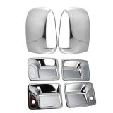 X AUTOHAUX Automotive Exterior Door Handle Covers Rearview Mirror Cover Compatible for Ford F-250F-350F-450F-550 Super Duty 1999-2007 Excursion 2000-2005 - Retail: $15,010
