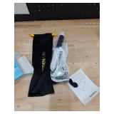 Europe Travel Curling Iron Mini: Dual Voltage Curling Iron for Traveling - Mini Travel Curling Irons 1 Inch with US Plug,Black 450? for ThickCoarse Short Hair - Retail: $60