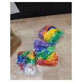 RUBFAC 189pcs Rainbow Balloon Garland Arch Kit, 7 Assorted Colors 51218 Inch Latex Balloons for Birthday Party Baby Shower Wedding Anniversary Decoration - Retail: $12