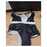 Alleyon Tengen Uzui Bathing Suit Demon Swimsuit Womens Anime Bikini One Piece Swimwear Sexy L - Retail: $27