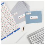 Avery Easy Peel Printable Address Labels with Sure Feed, 1\ x 2-58\in Customizable Stickers, White, 750 Blank Mailing Labels, Great for Mailing, Shipping, and More (8160) - Retail: $9in