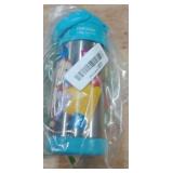 THERMOS FUNTAINER Water Bottle with Straw - 12 Ounce - Kids Stainless Steel Vacuum Insulated Water Bottle with LidRetail: $16
