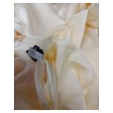 Ladies Light Yellow Gown Size S -