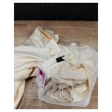 Ladies Light Yellow Gown Size S -