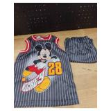 Disney Mickey Mouse Boys Mesh Tank Top and Shorts Set for Toddler and Big Kids
