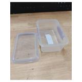 Sistema KLIP IT Rectangular Collection Food Storage Container, 33.8 oz.1 L, Clearpurple  - Retail: $8