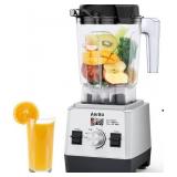 Aeitto Blenders for Kitchen with 68Oz. Large Capacity, 1800W Max Power Smoothie Blender, 3 Preset Programs and 7 Speeds, Professional Countertop Blender for Smoothies, Ice Crush, Frozen Drinks, Silver