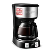 Gourmia Drip Coffee Maker  5 Cup, One-Touch Brew, Pause and Serve, Adjustable 4 Hr Keep Warm, EZ-View Water Window, Black - Retail: $33