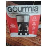 Gourmia Drip Coffee Maker  5 Cup, One-Touch Brew, Pause and Serve, Adjustable 4 Hr Keep Warm, EZ-View Water Window, Black - Retail: $33