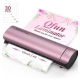 Laminator Machine Thermal Laminating Machine with Sheets 11x17 Personal Laminator for Teachers, 13 Inch Lamination Machine 60S Warm Up Office Presentation laminators, A3 Portable Paper Laminate Kit - 
