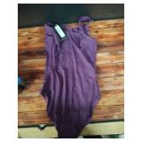 Bloch Dance Womenfts Faire Microlux Tank Leotard, Aubergine, Medium - Retail: $22