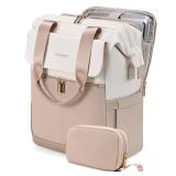 LOVEVOOK 17.3 Inch Laptop Backpack for Women, Large Capacity Travel Backpack with Organizer Bag, Waterproof Carry on Backpack Work Bag with USB Port, Teacher Nurse Backpack Purse, 2PCS - Retail: $58