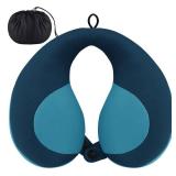 INFANZIA Chin Supporting Travel Neck Pillow, Comfortably Supports and Helps Support Head and Neck - Gifts for ToddlerChildKids, Blue - Retail: $16