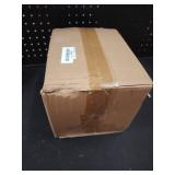 Light Up Acrylic Donation Ballot Box - 20 Colors Changing Tip Jar for Money with Re-mote, Lock, Key and Sign Holder- Raffle Suggestion Comment Vote Ticket Tip Box for Bartender Restaurant Band (USB) -