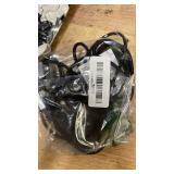 Hrbzo USB-C Cable 3-Pack (3ft6ft6ft), USB A to USB-C Fast Charging Cord, Nylon Braided, Compatible with Other Type-C Devices - Black - Retail: $7
